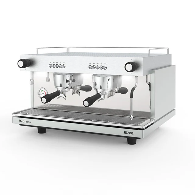 Crem EX2 espresso machine on a white background