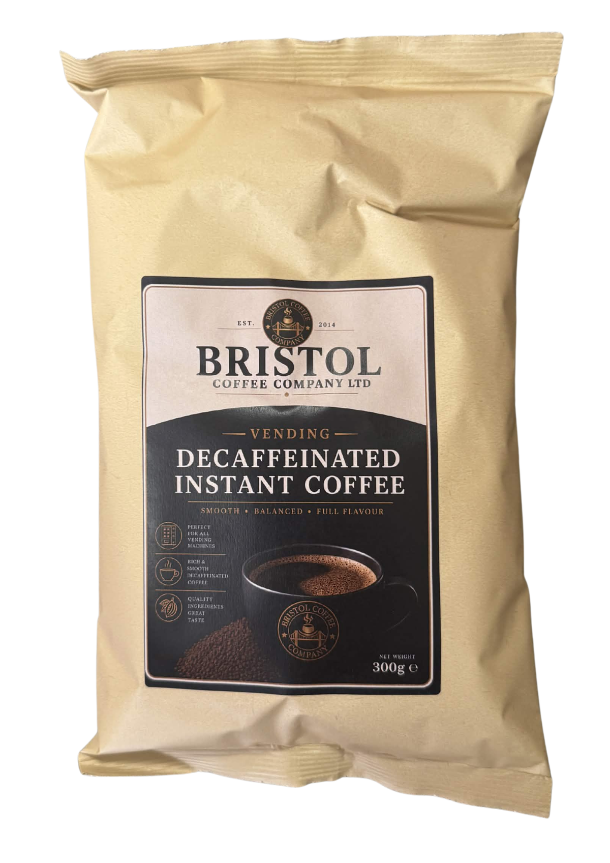 Bristol Coffee Company Decaffeinated Instant Coffee